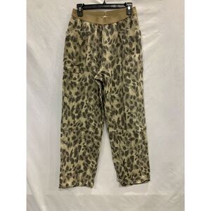 Sew In Love Like Love Cheetah Print Barrel Denim Gray Cheetah Print